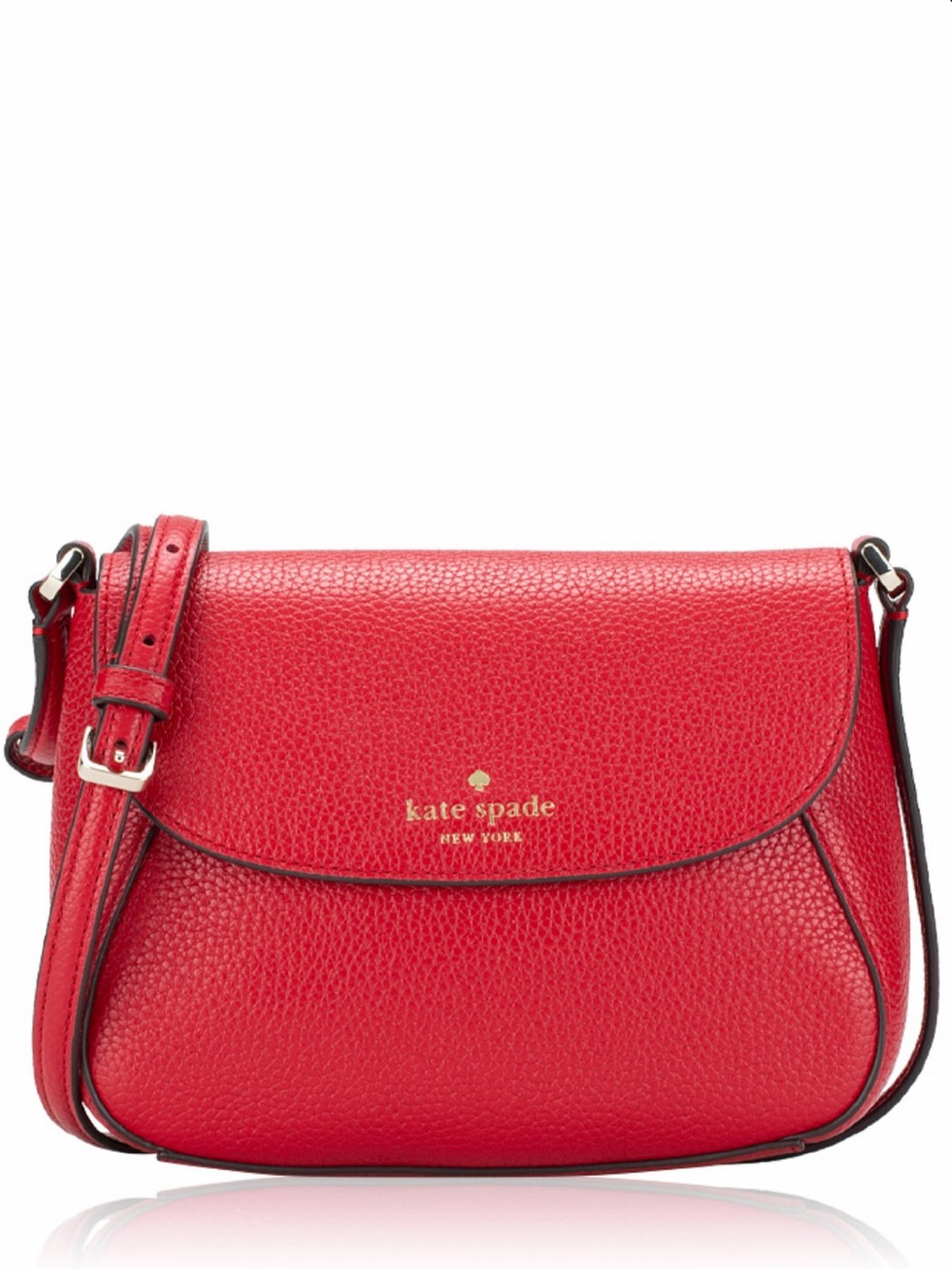 Kate Spade | Monica Leather Mini Flap Crossbody